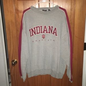 Vintage Indiana university Crewneck iu crewneck